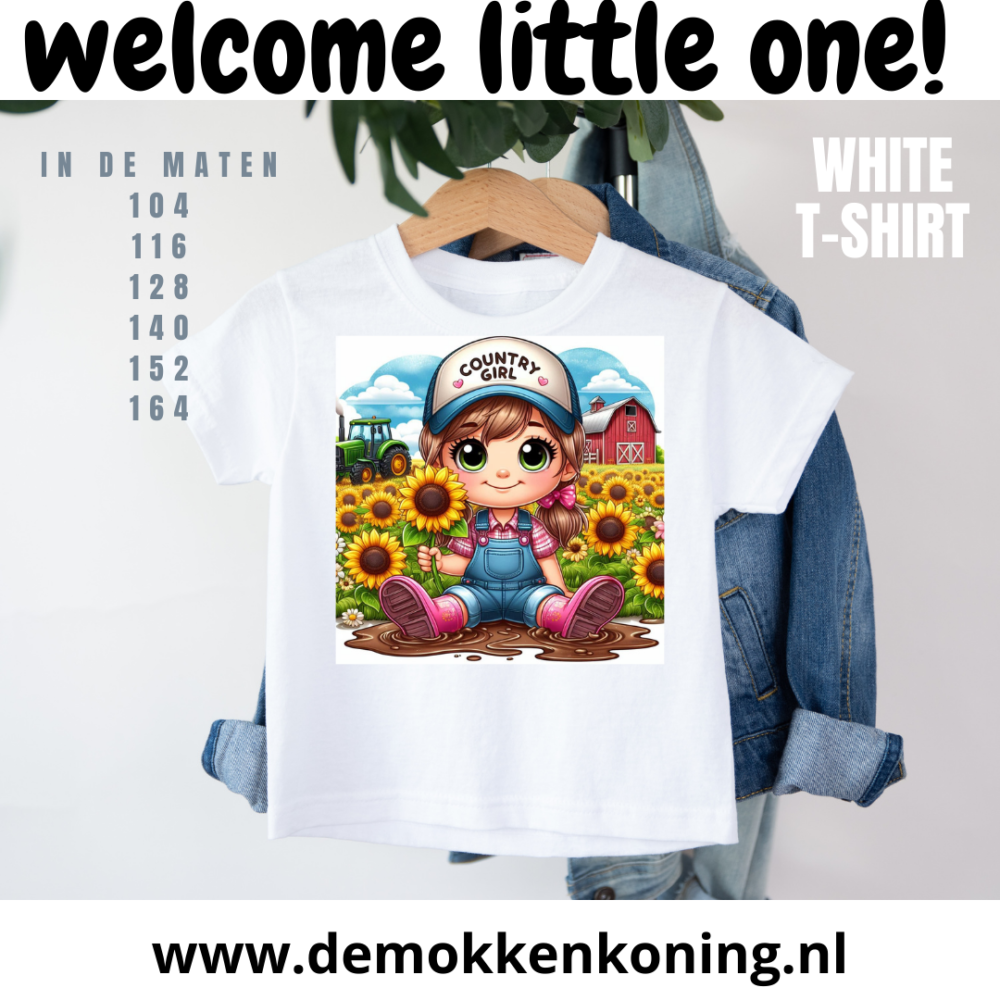 Kinder T-shirt Country Boy/ Girl 06
