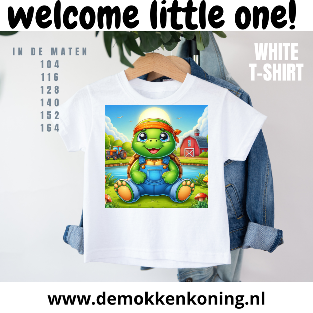 Kinder T-shirt Dieren op de boerderij 10