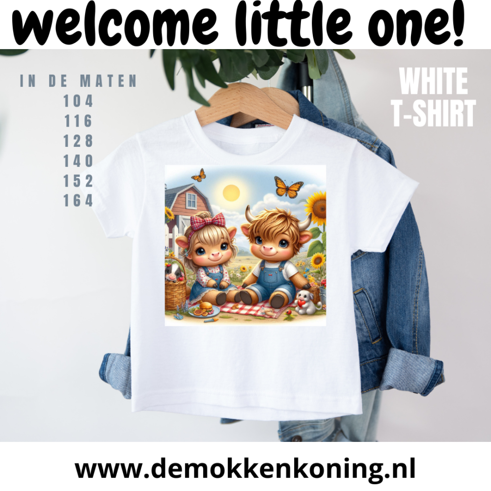 Kinder T-shirt Dieren op de boerderij 19