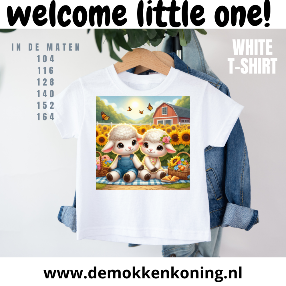 Kinder T-shirt Dieren op de boerderij 28