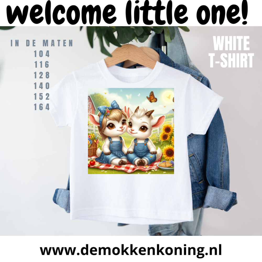 Kinder T-shirt Dieren op de boerderij 29