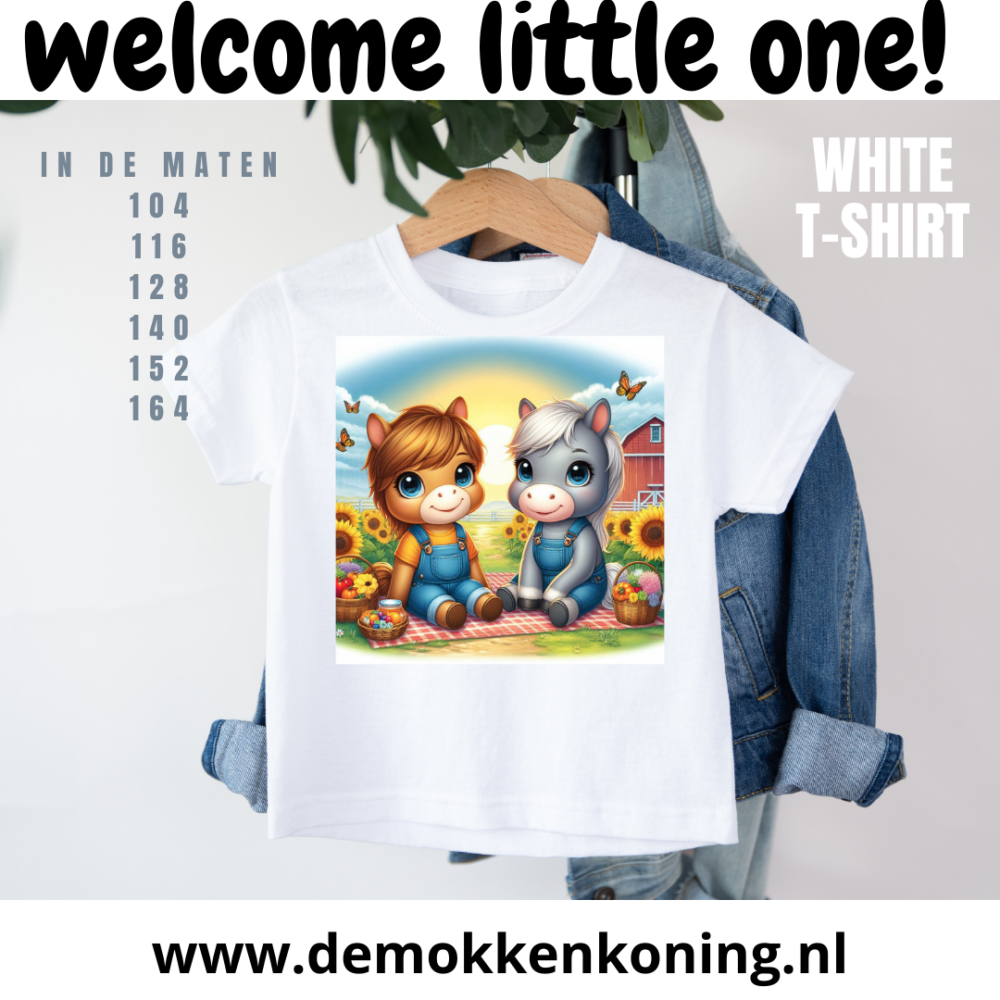 Kinder T-shirt Dieren op de boerderij 31
