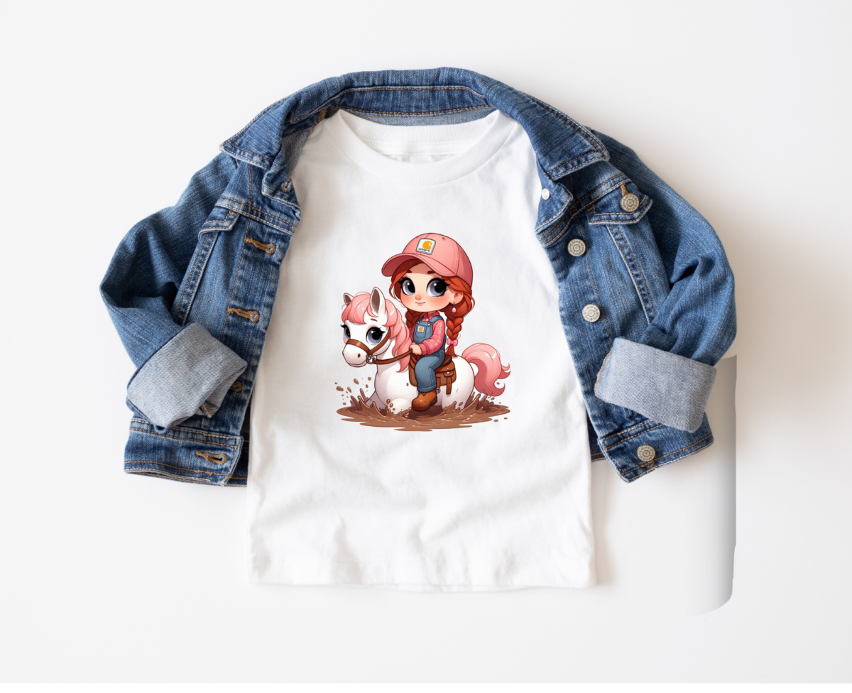 Kinder T-shirt Paardenmeisje