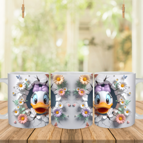 White (10) Koffiemok Classic cartoon 10