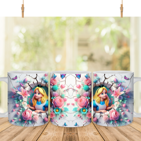 White (12) Koffiemok Classic cartoon 12