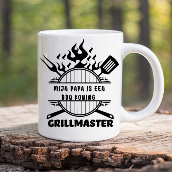 vaderdag 09 Koffiemok gepersonaliseerd Vaderdag Grill master 09