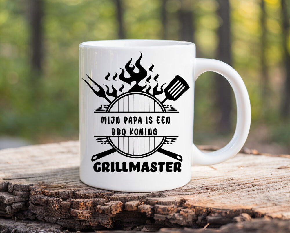 vaderdag 09 Koffiemok gepersonaliseerd Vaderdag Grill master 09