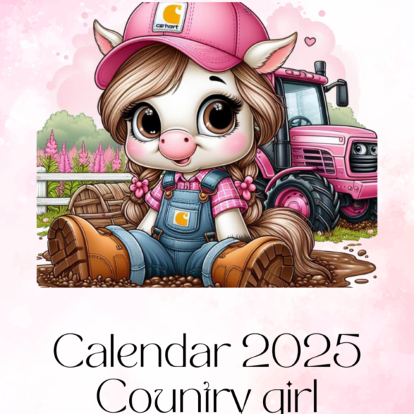 Kalender 2025 Country Girl