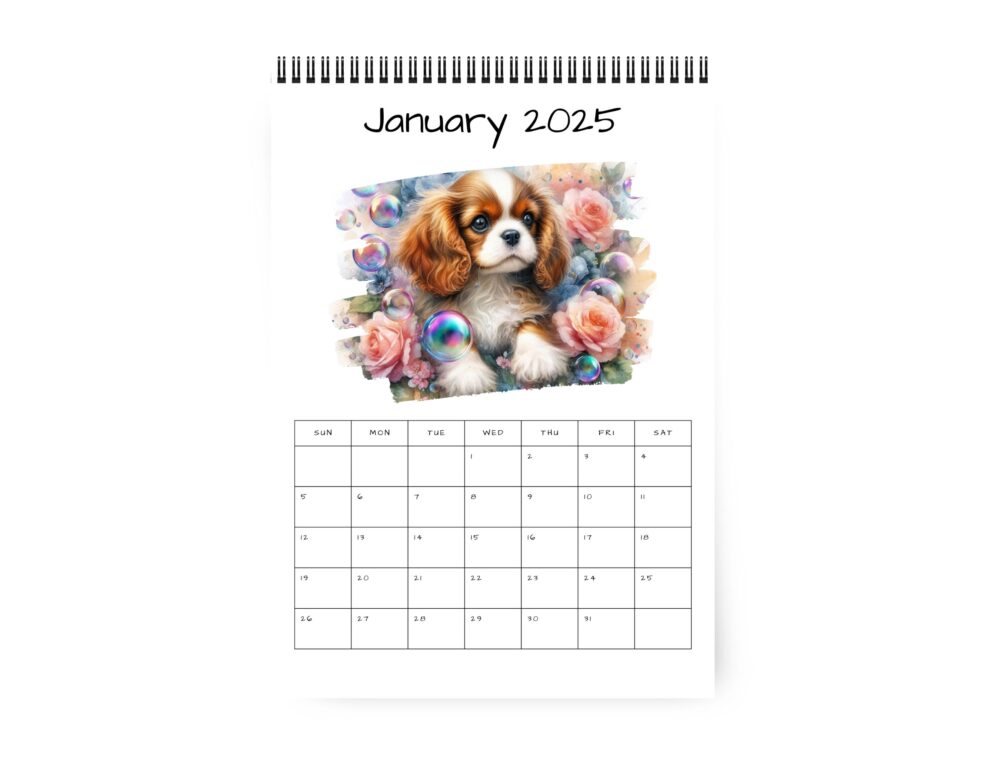 A3 A4 Ratio - V3 Kalender 2025 honden