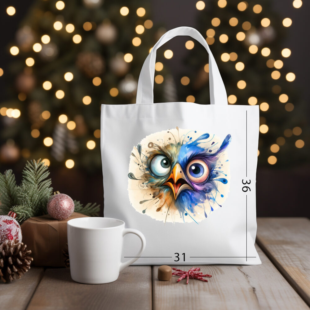 Kantoenen tas met opdruk 9