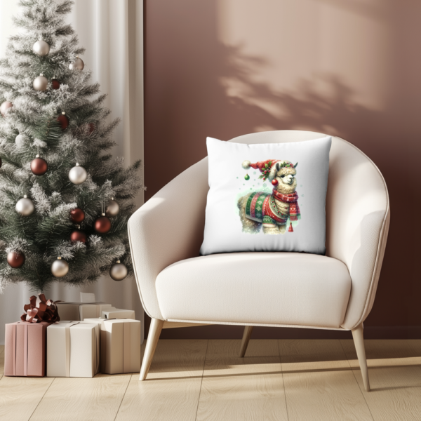 Kussensloop Kerst dieren 06