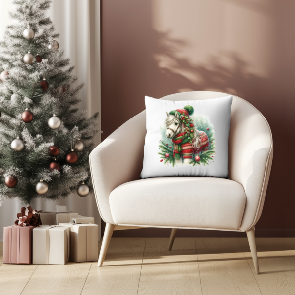 Kussensloop Kerst dieren 05