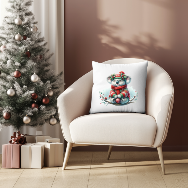 Kussensloop Kerst dieren 04