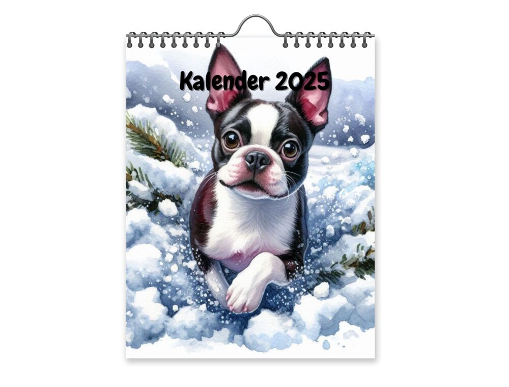 US Letter Ratio 8.5 x 11 - V1 Kalender 2025 winter 1
