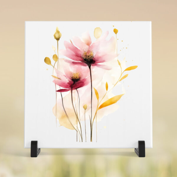 Tegel bloem 10 Tegeltje Bloemen 10