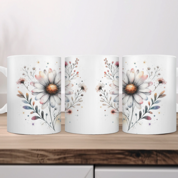 Koffiemok met Bloem van de Maand