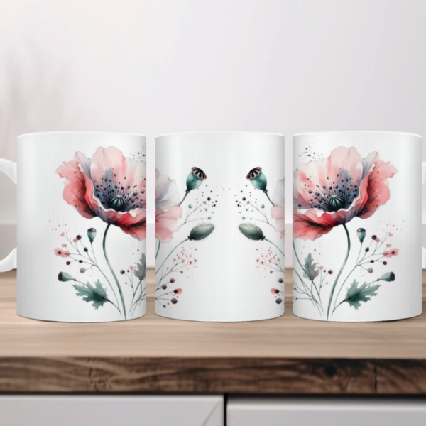 Koffiemok met Bloem van de Maand