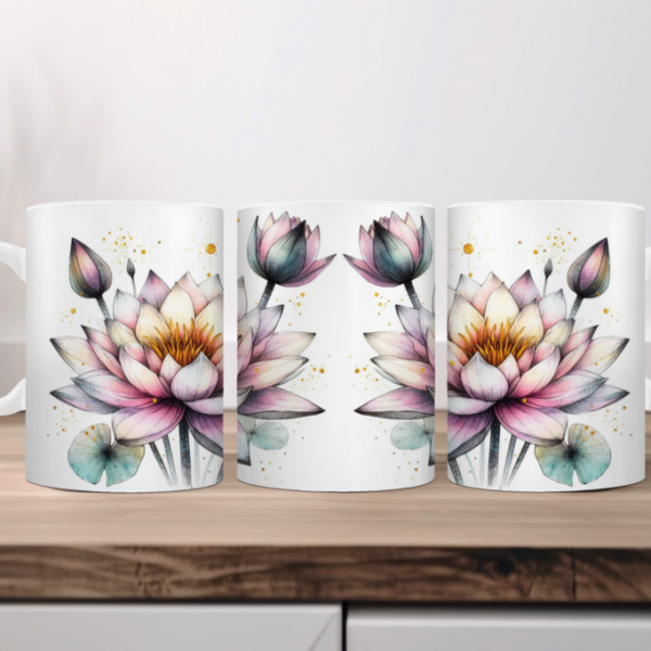 Koffiemok met Bloem van de Maand