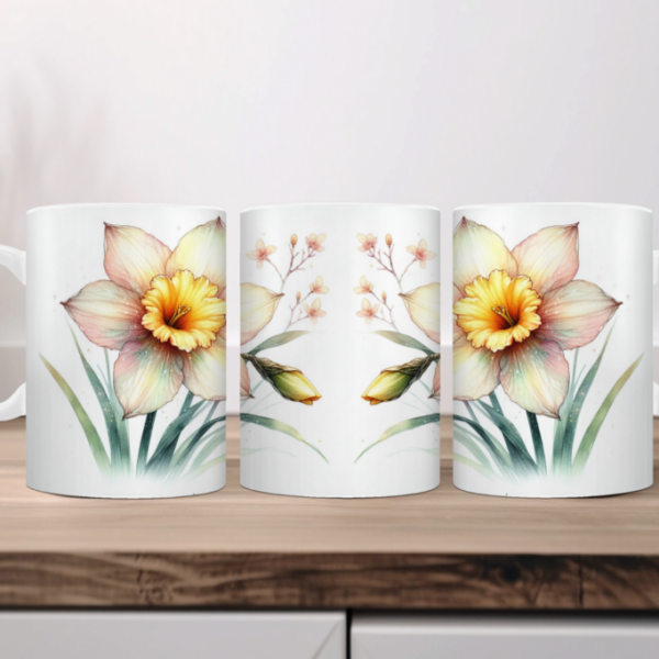 Koffiemok met Bloem van de Maand