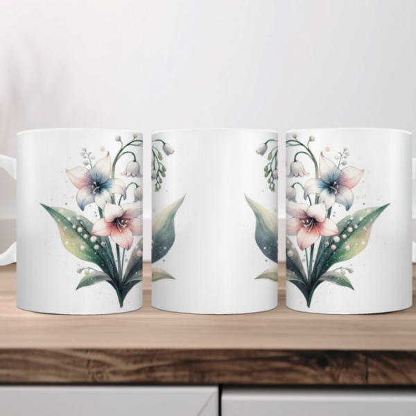 Koffiemok met Bloem van de Maand