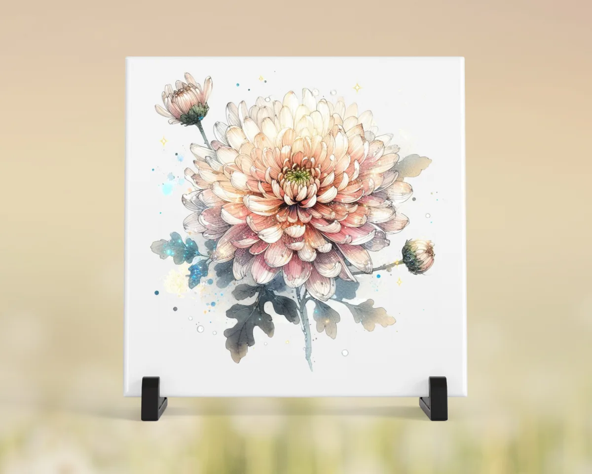 Tegeltje Bloemen November