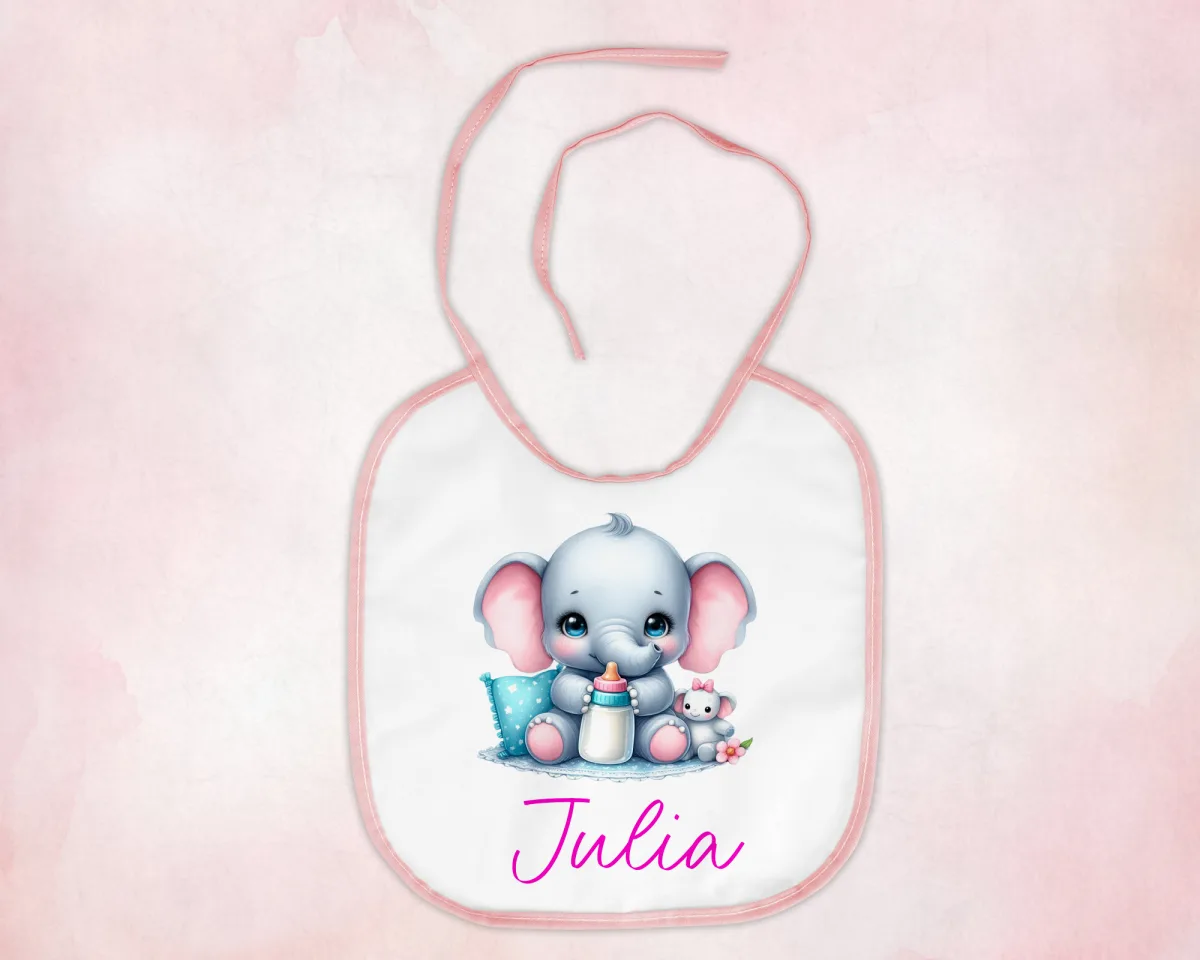 Slabber roze mockup Slabber baby blauw