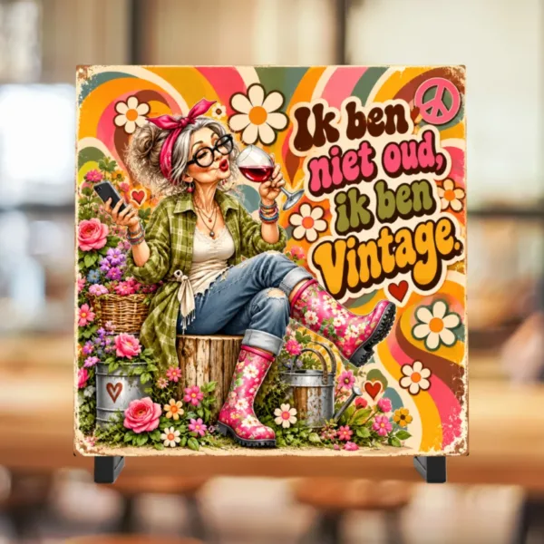 Ik ben niet oud, ik ben vintage.